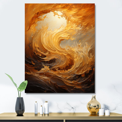 " Golden Orange Surge II "