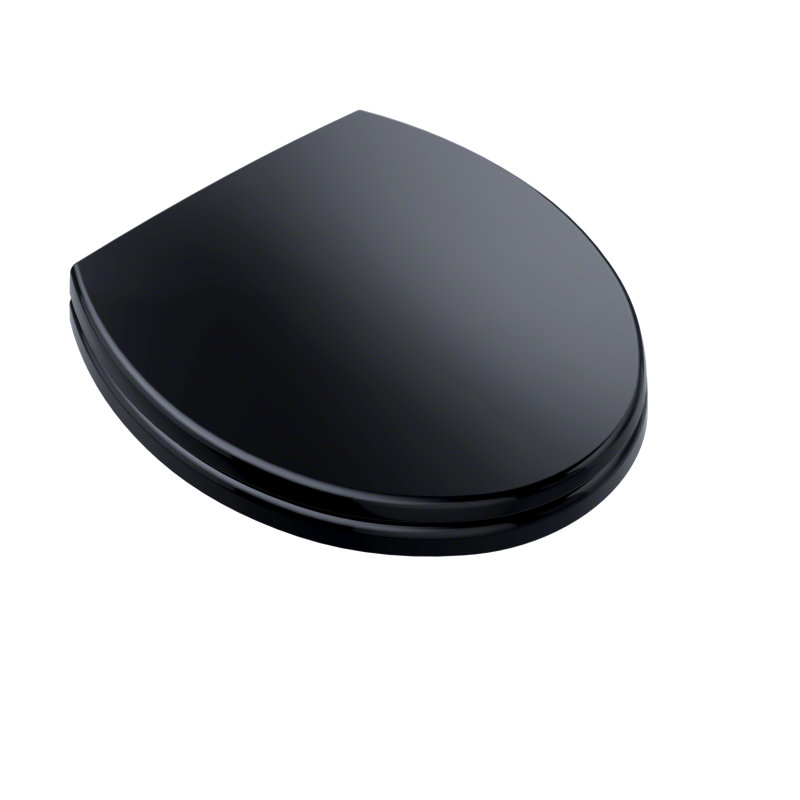 SoftClose® Round Hard Toilet Seat, Ebony