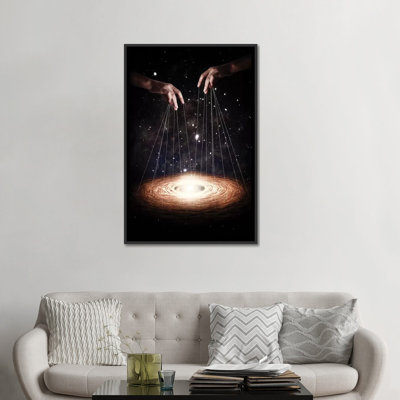 « the puppeteer », impression sur toile