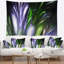 Tapisserie fleur abstraite psychédélique-28498766