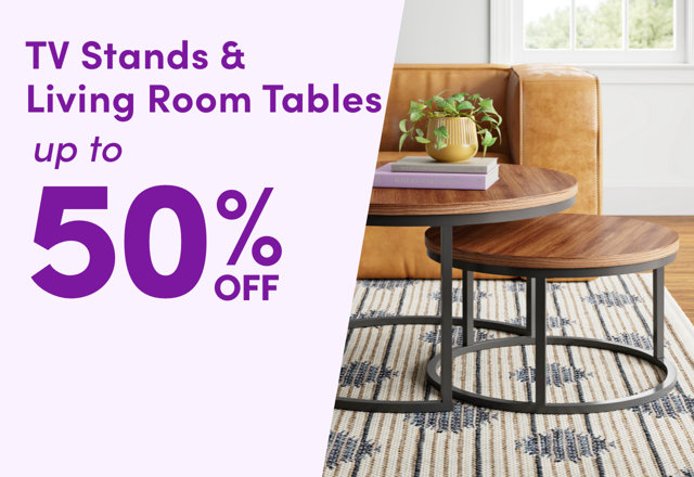 TV Stand & Living Room Table Sale