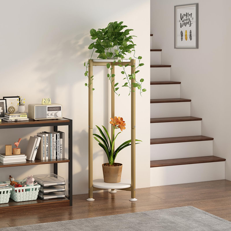 Support pour plante, Doré