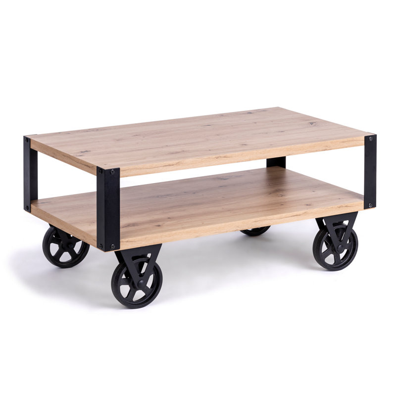 Lew Wheel Coffee Table