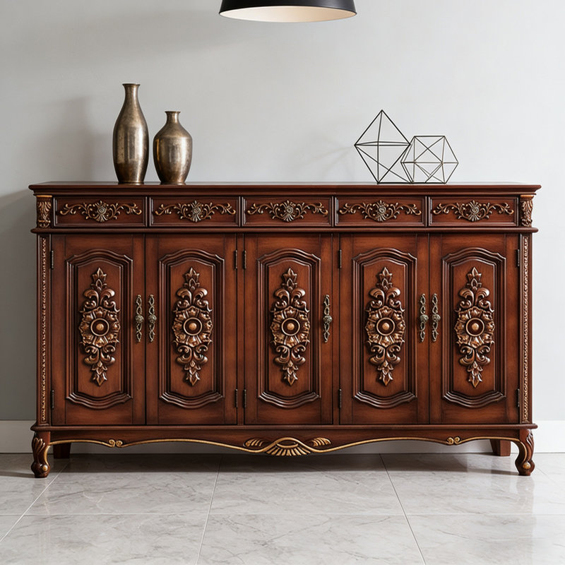 Banc de rangement en bois manufacturé brun