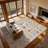 Vintage Floral Area Rug, Non-Slip Durable Floor Carpet with Fade-Resistant Print, Decorative Mat for Living Room, Bedroom, Dining Room - Soft Low-Pile Design (Multi-Color)-118762555