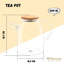 Thermoglass Wilmax 1600ml Thermo Glass Teapot
