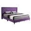 Lit tapissier capitonné standard à profil bas Ashe-1124147513-1124147518