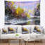 Tapisserie de la rivière d'automne-28485616