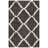Ines Geometric Dark Gray/Ivory Area Rug-1492811169