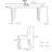 Creative oval dining table set-105980374