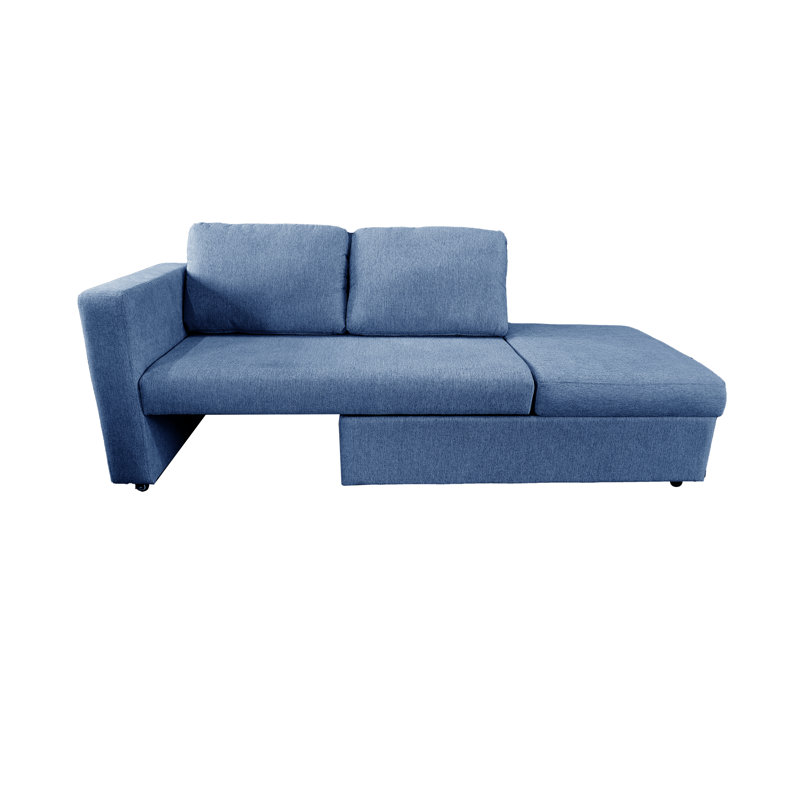 2 Seater Fabric Loveseat, Navy