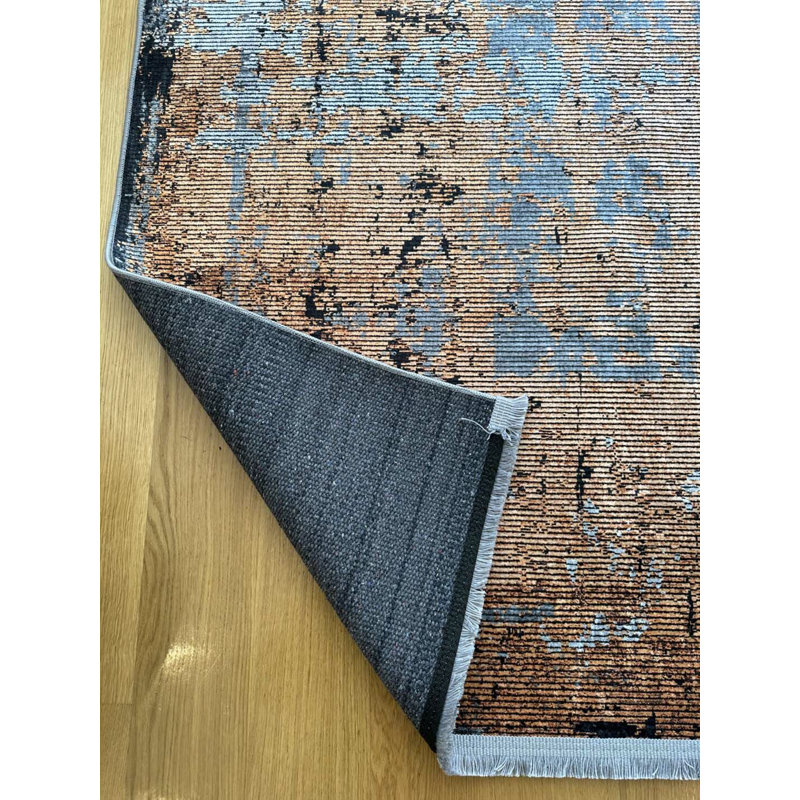 Tapis Nashayla avec envers antidérapant, Rectangle 5 pi 3 po x 7 pi 3 po