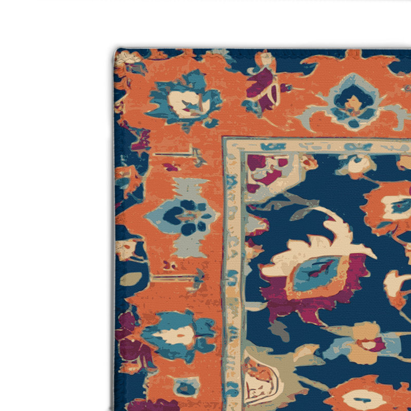Tapis gris d'intérieur et d'extérieur Tabriz, Rectangulaire 2 pi x 3 pi