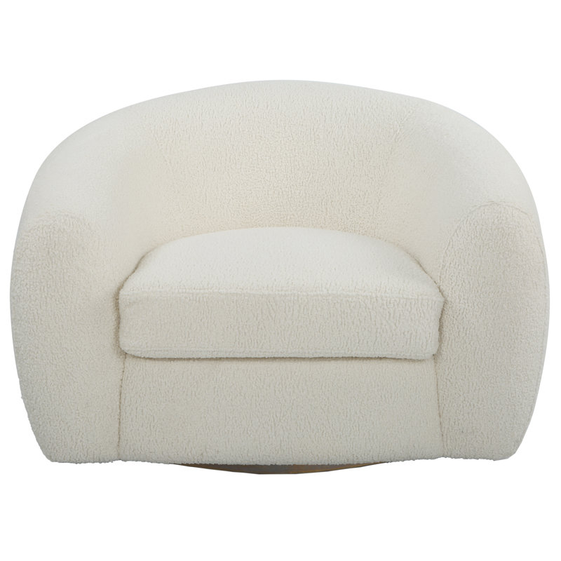 Dazion Upholstered Swivel Armchair