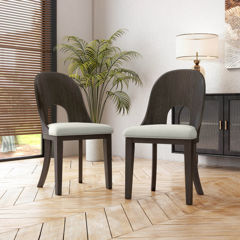 Chaises d'appoint Doloros Hypes, Cadre en bois gris
