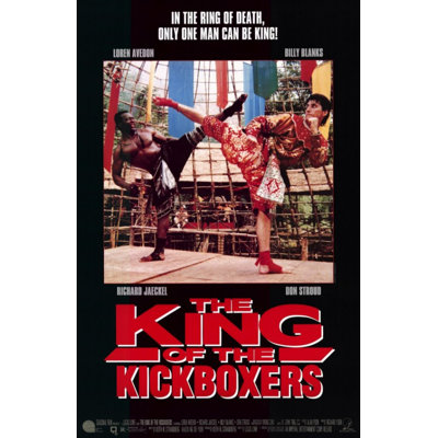 Affiche de film «The King Of The Kickboxers» (11 X 17) - Article # MOVCE2081