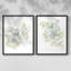 Seafoam Petals III - reproduction encadrée de qualité supérieure - prête à être accrochée - aucun clou requis - aucun clou requis-1749808314-1749808319