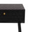 Loar 1-Drawer Metal Bedside Cabinet, Eccentric Mid-Century Nightstand for Bedroom-962994530