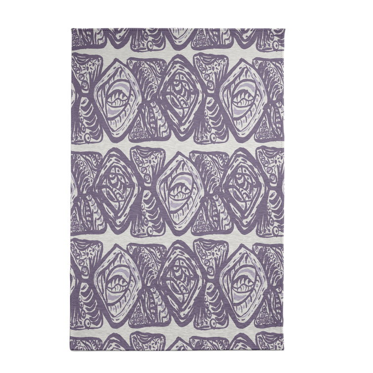 Safari Chenille Geometric Indoor Rug
