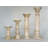 15'' H Wood Tabletop Pillar