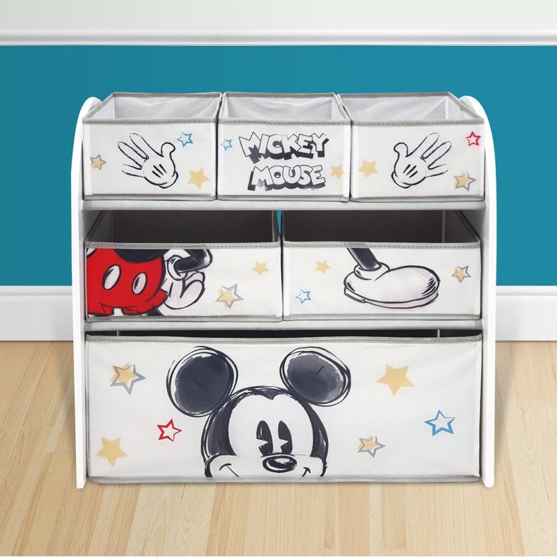 Mickey Mouse Classic Wooden Toy Organizer
