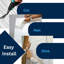 Panneau mural en PVC souple 19,7 "x 40,6" en PVC souple (paquet de 10)-124571497