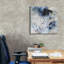 Toile épique Graffiti «Fragments Of A Distant Tide 1» par Melissa Wang, 26 po x 26 po-1182618629