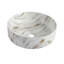 Vasque à poser en céramique pour salle de bain, couleur blanc et or, cuisson haute température, entretien facile, 40 cm de largeur, 12 cm de hauteur, vasque ronde de qualité, émail de qualité, finition soignée, large.
