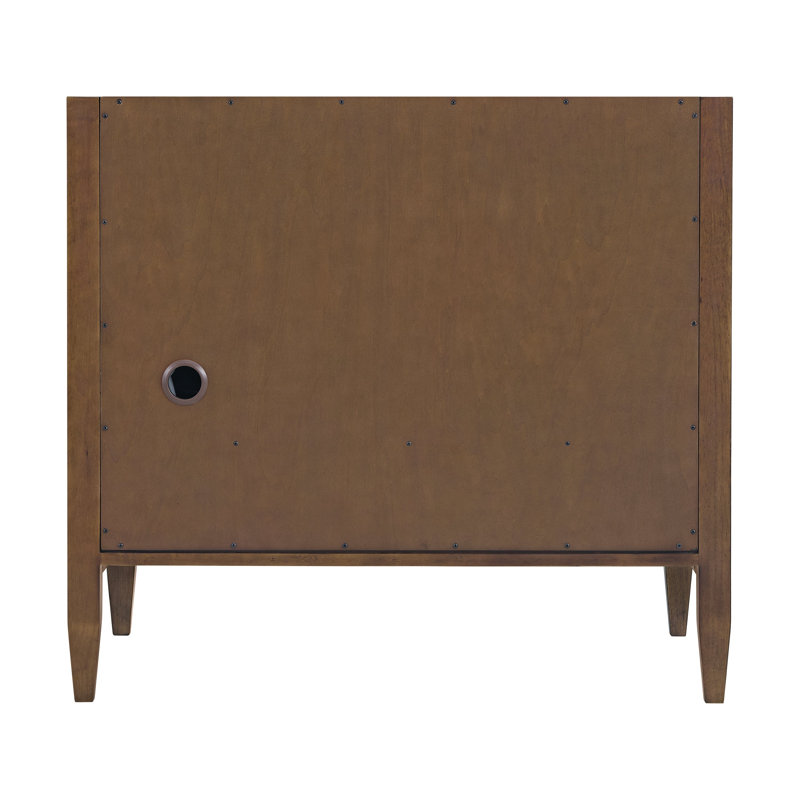 Myrrin 36'' W Single Vanity, Mid-Century Walnut, Tajnar Eclos, 8" Widespread