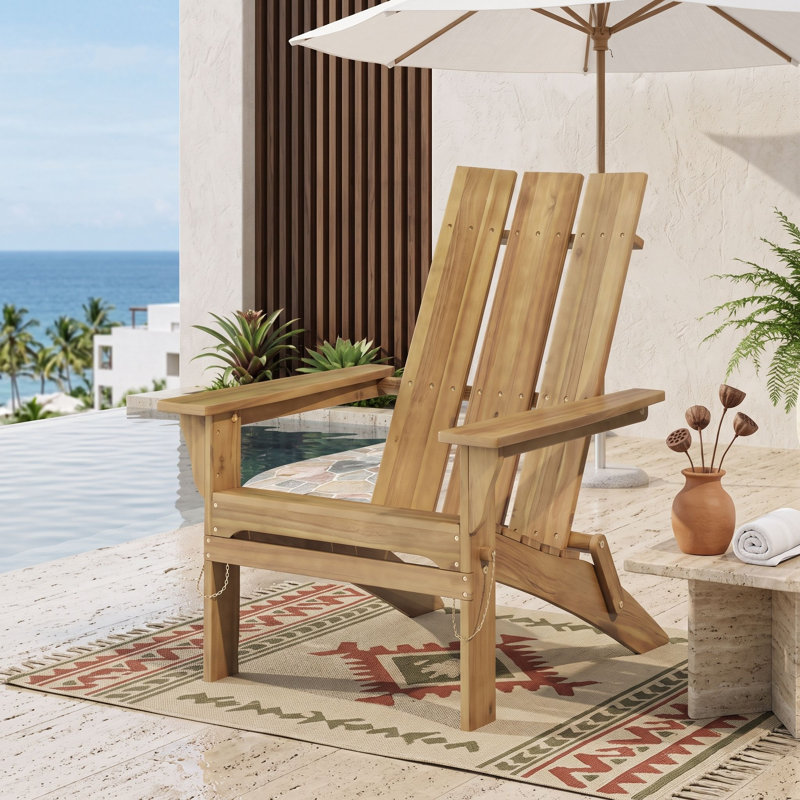 Outdoor Lounge Chair, Naturel
