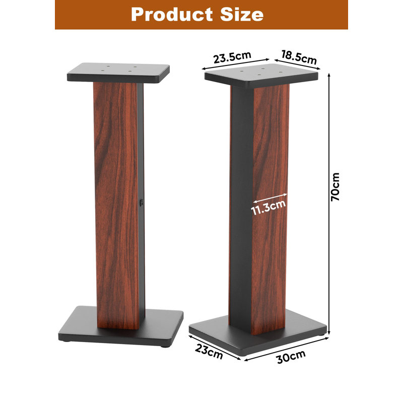 Wood Speaker Stand