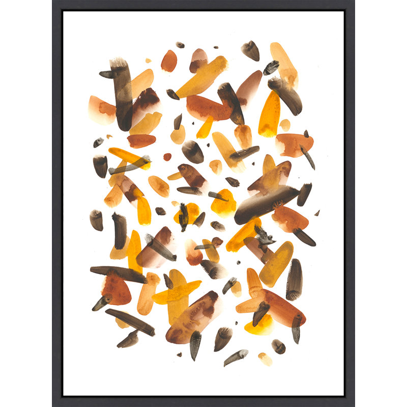 Fanatical Dreams Orange III par David Erickson - Peinture sur toile