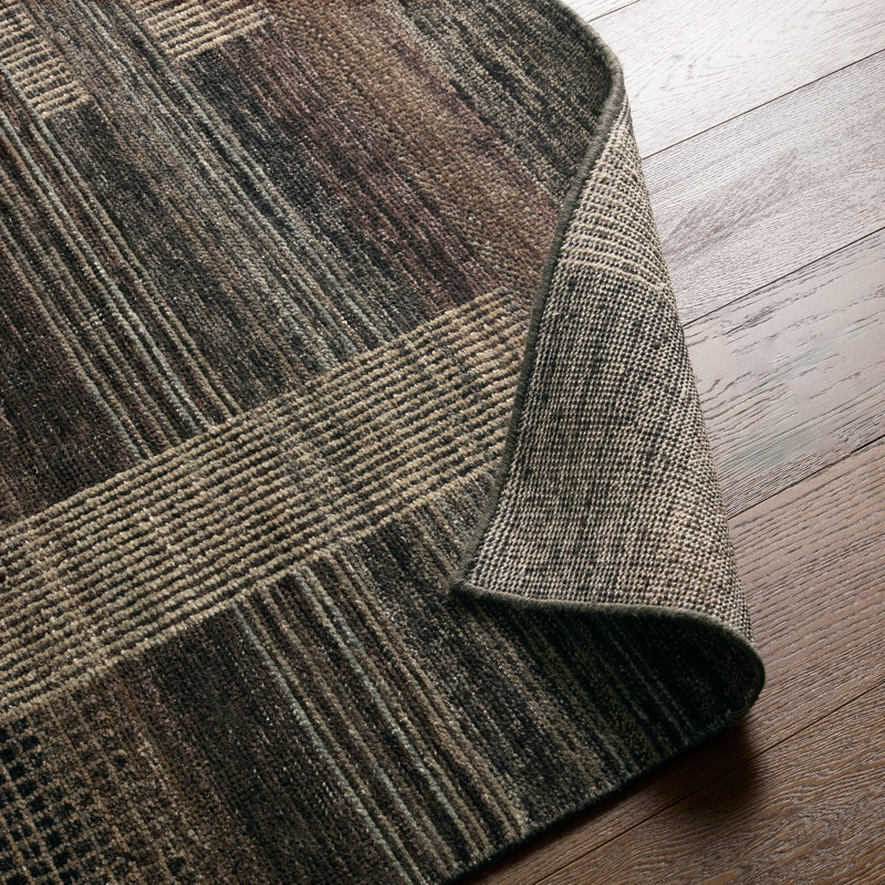 Jaipur Living Reham CEN03 Handknot Geometric Brown/Tan Area Rug (10'X14'), Rectangle 12' x 15'