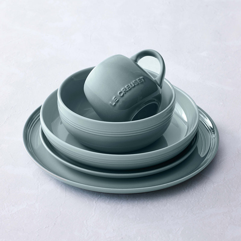 Le Creuset Coupe Cereal Bowl, 16cm, Sea Salt