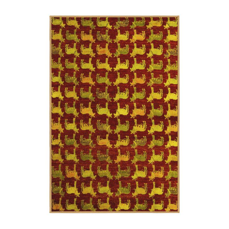 Tapis jaune, Rectangle 7 pi x 10 pi