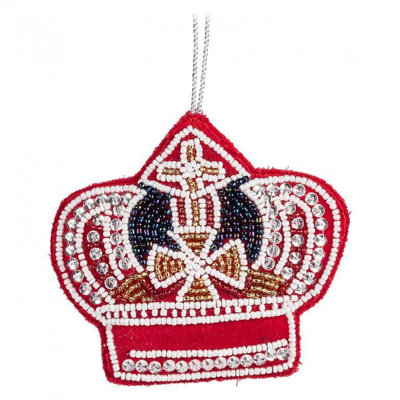 Crown Bead Ornament