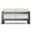 AMOUREUX MAYA BAY MP1, FINITION NOIRE AVEC COUSSIN BEIGE