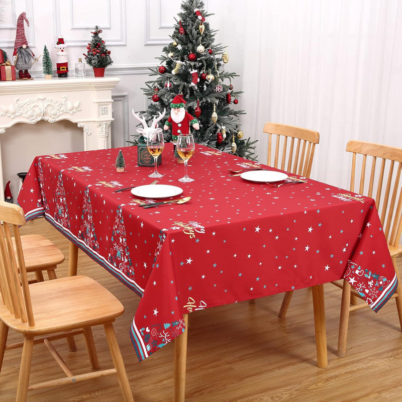 Nappe de Noël rectangulaire, P 60 po x L 120 po