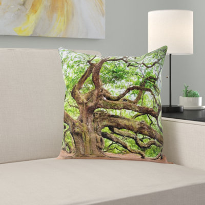 Microsuede Throw Pillow