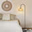 Aarzo 62" Arched/Arc Rattan Floor Lamp-116572840