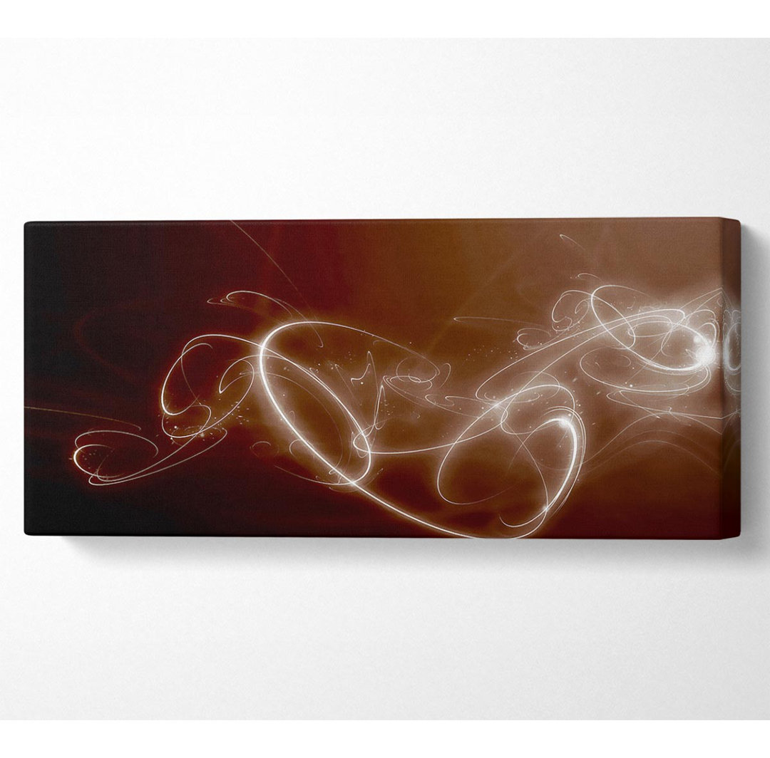 Neon Trail Chocolate - Kunstdrucke auf Leinwand - Wrapped Canvas