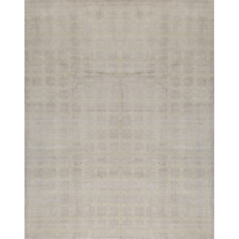 Windsom Abstract Area Rug in Gray