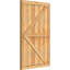 TimberCraft 5 3/8 "encadré avec panneaux n-lattes avec Z-Bar, cèdre rouge de l'Ouest-36420917-36420944