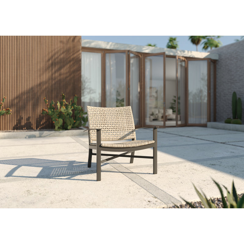 Jasper Aluminum Outdoor Lounge Chair