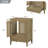 23.6 " Single Bathroom Vanity Base