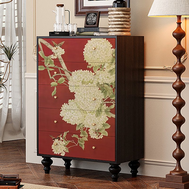French living room multifunction decor cabinet