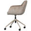 Morros Upholstered Swivel Armchair