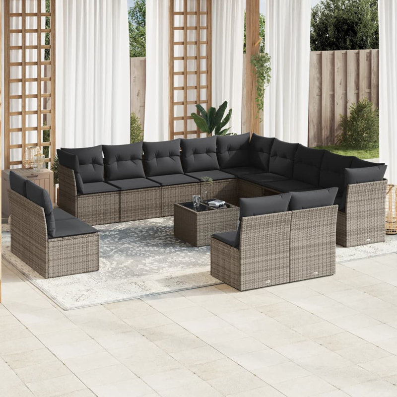 Ensemble de canapé de jardin Vidaxl