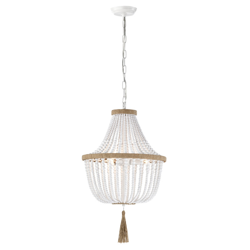 Lustre bohémien 16 pouces avec lumière