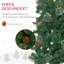 195cm H Artificial Pine Christmas Tree